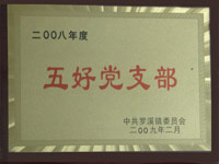 2008五好党支部