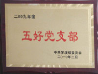 2009五好党支部