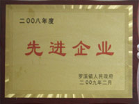 2008年度先进企业